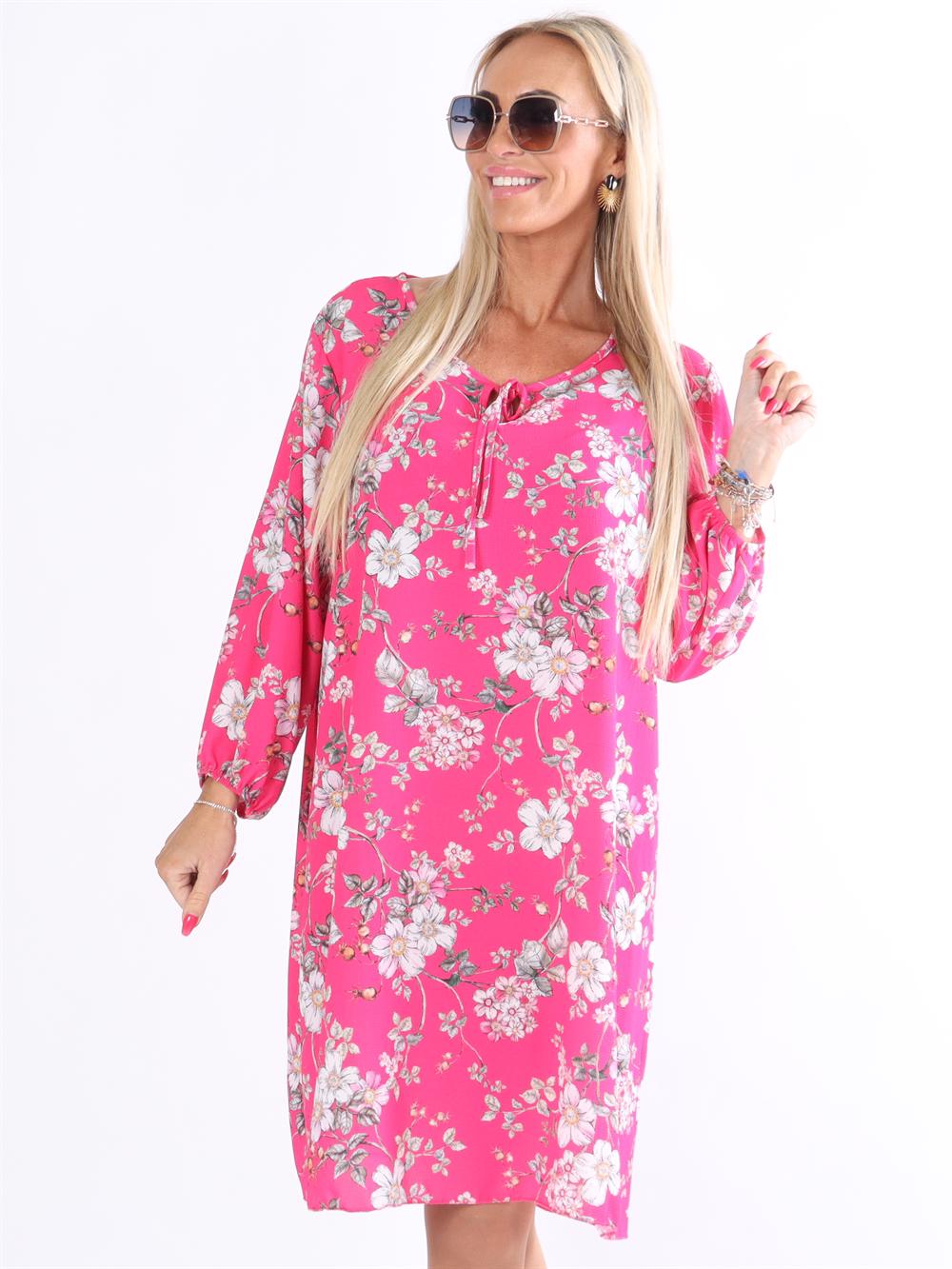 Mika - Klänning med blommönster