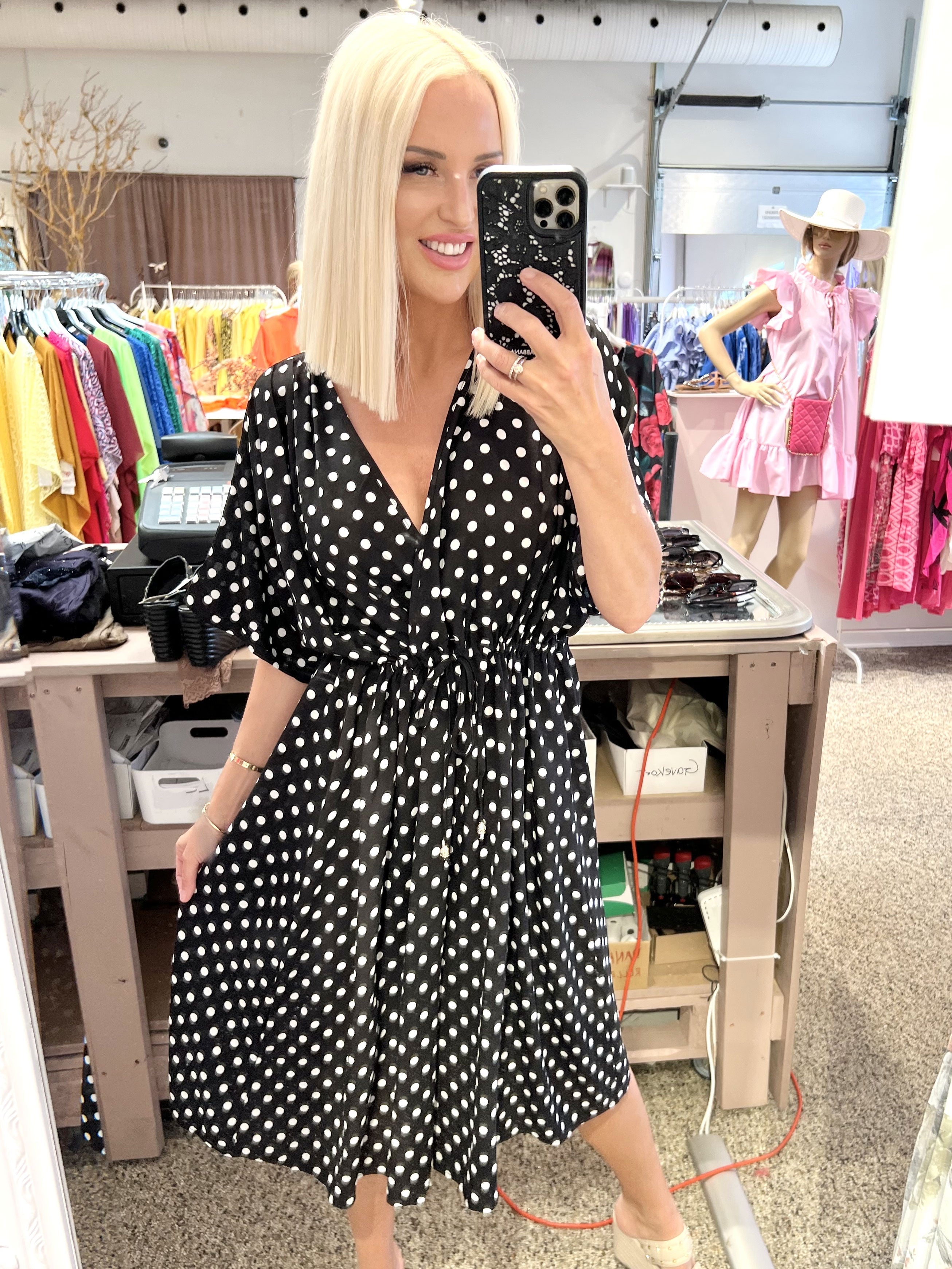 Jelena - Söt klänning med knytband