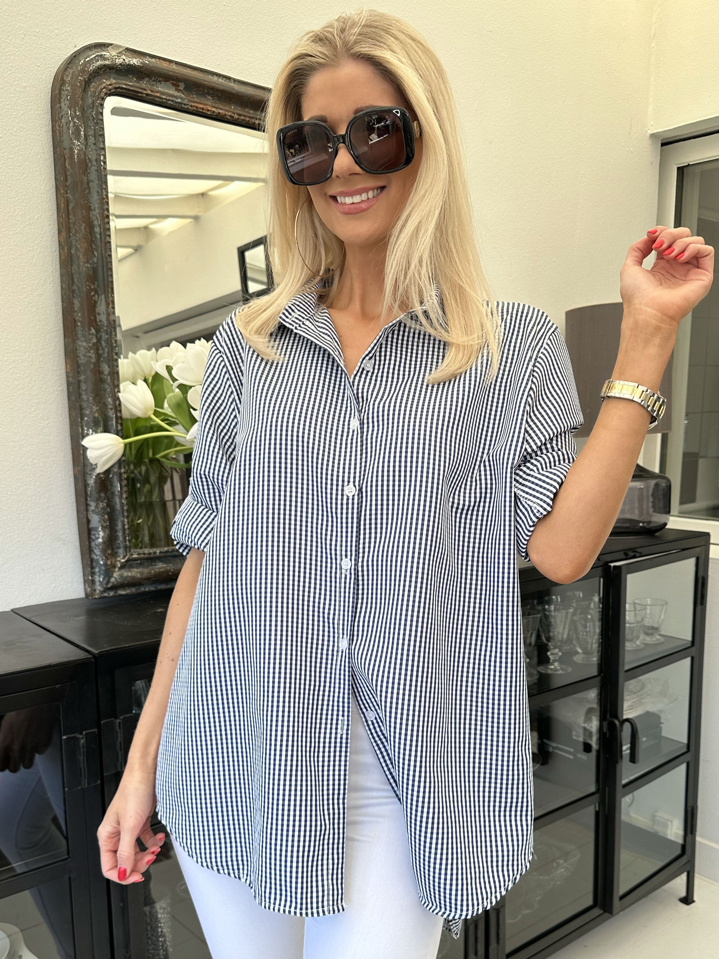 Johanne check - Fin rutig skjorta