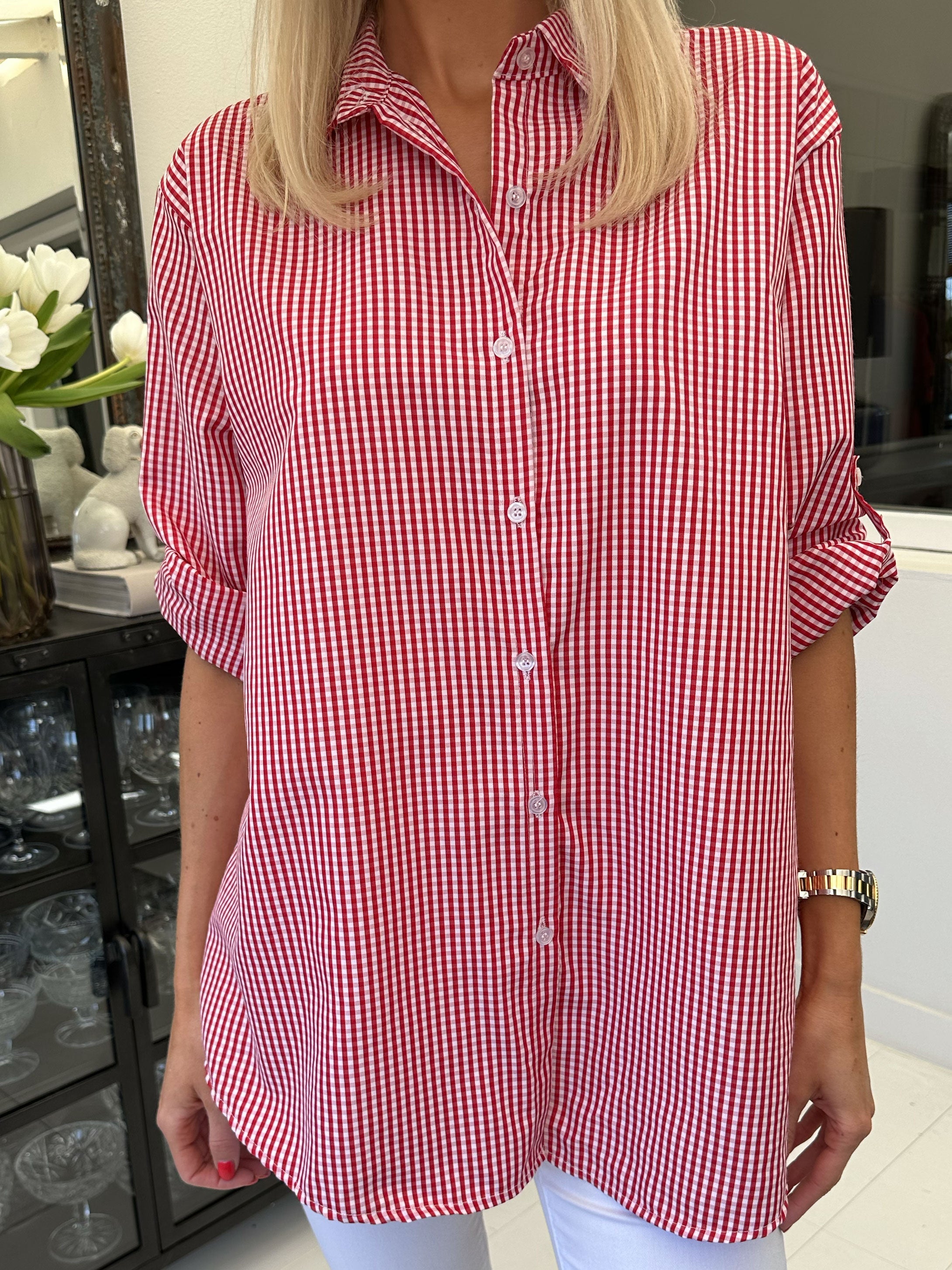 Johanne check - Fin rutig skjorta