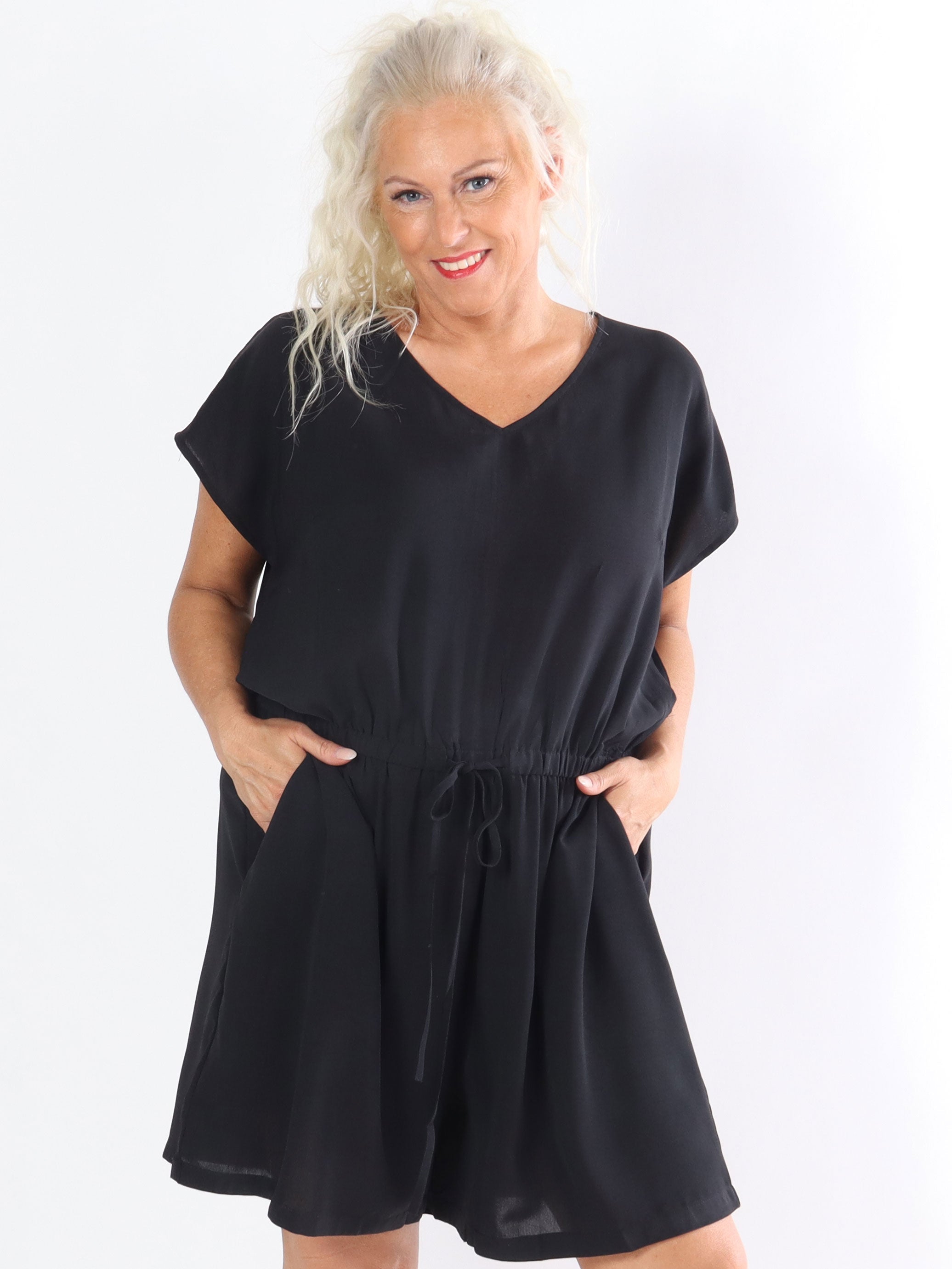 Krystina - Jumpsuit med knytband i midjan