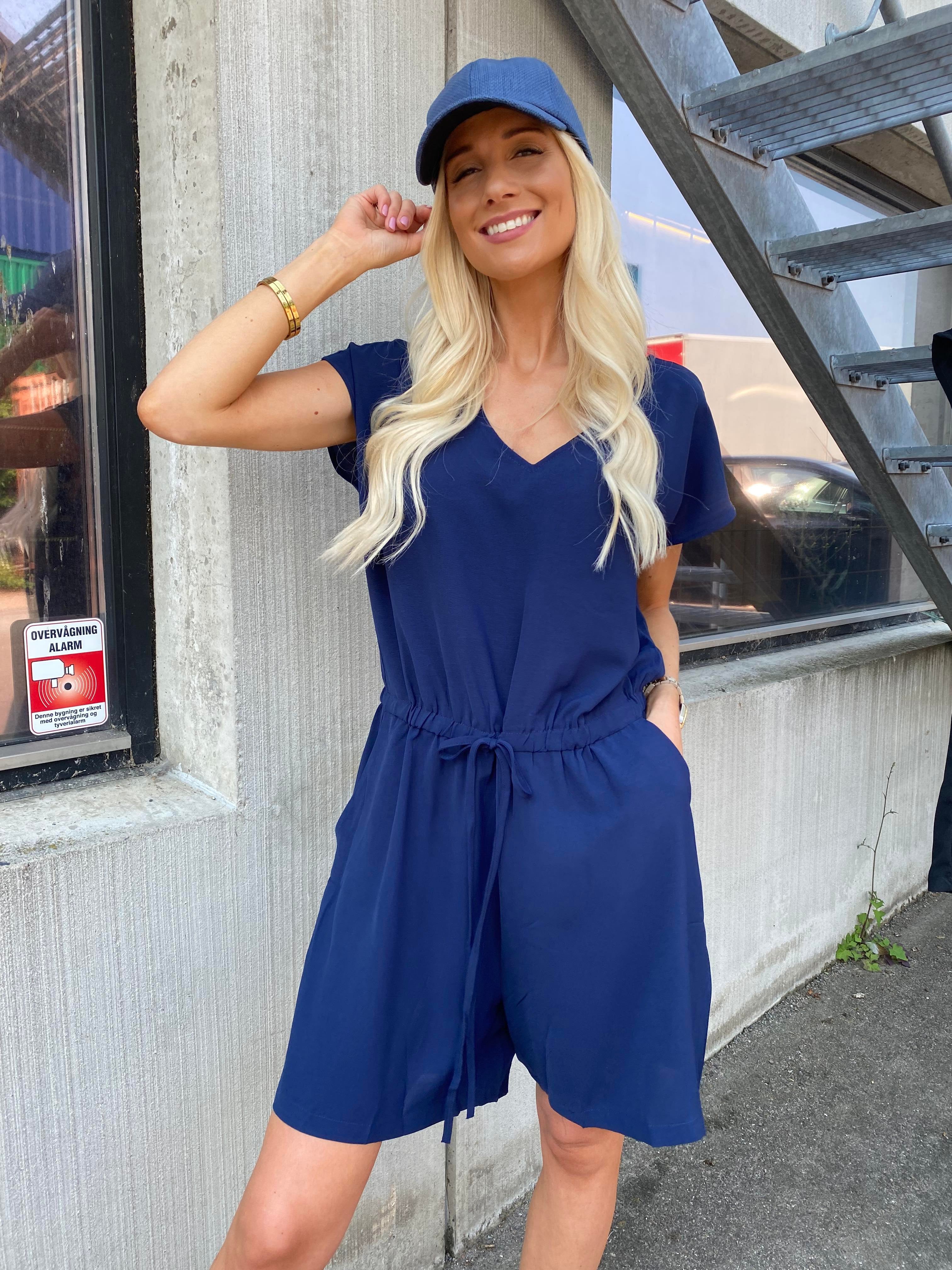 Krystina - Jumpsuit med knytband i midjan