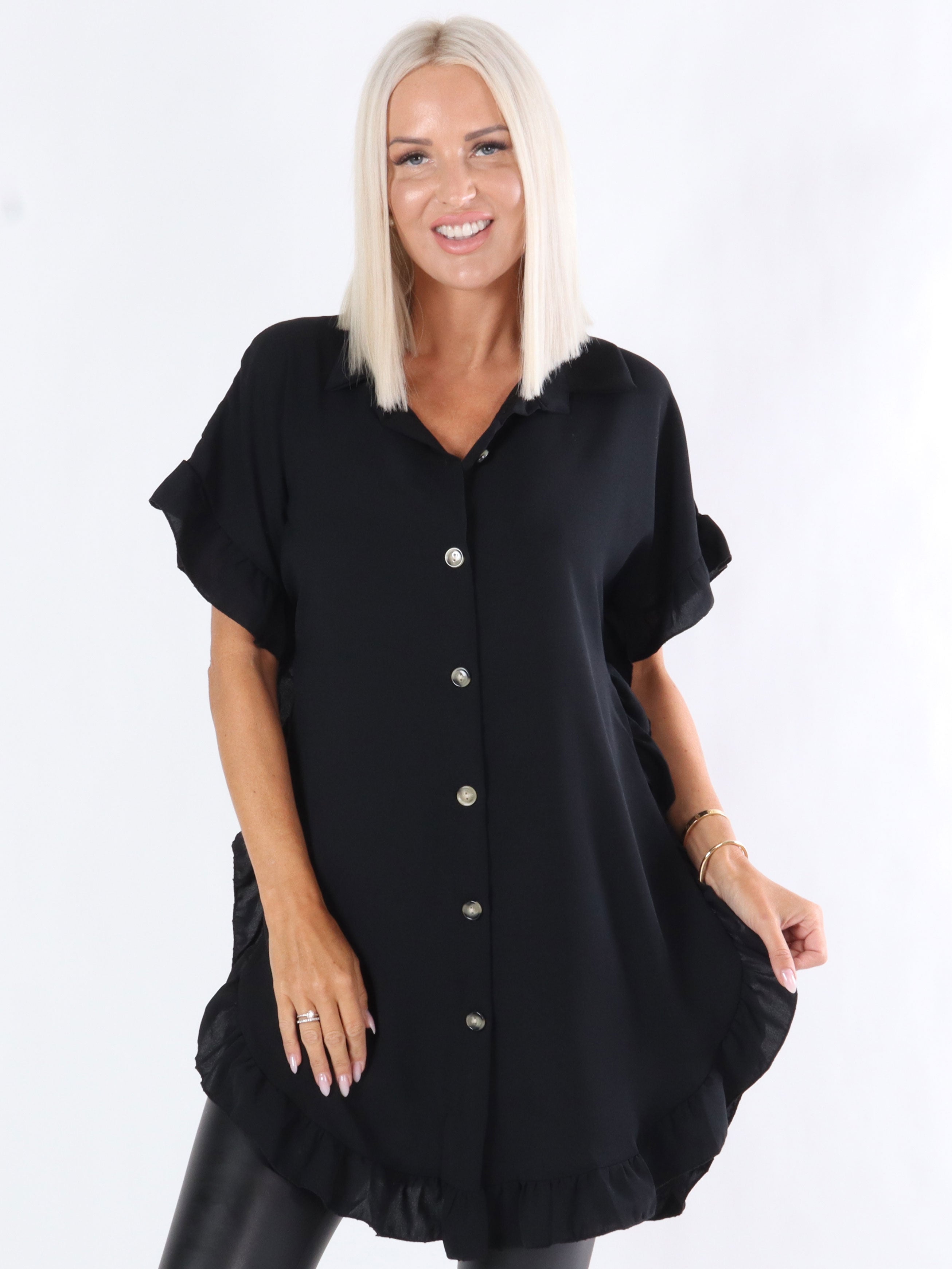 Lai - Skjorta med söta volangkanter