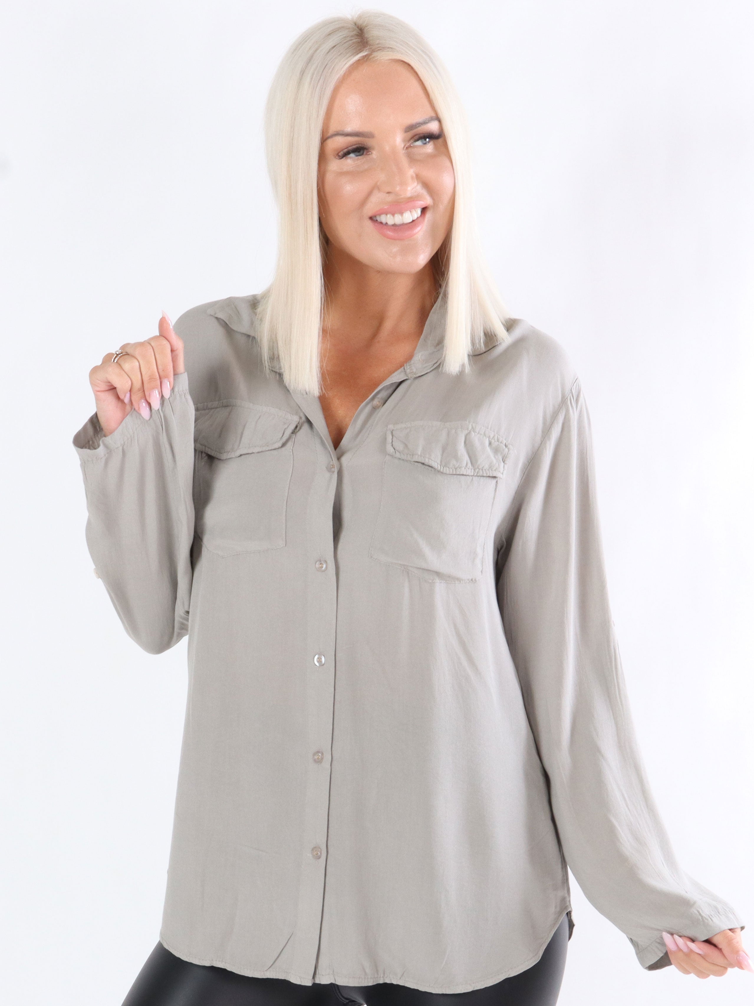 Lava - Skjorta med fickor på bröstet