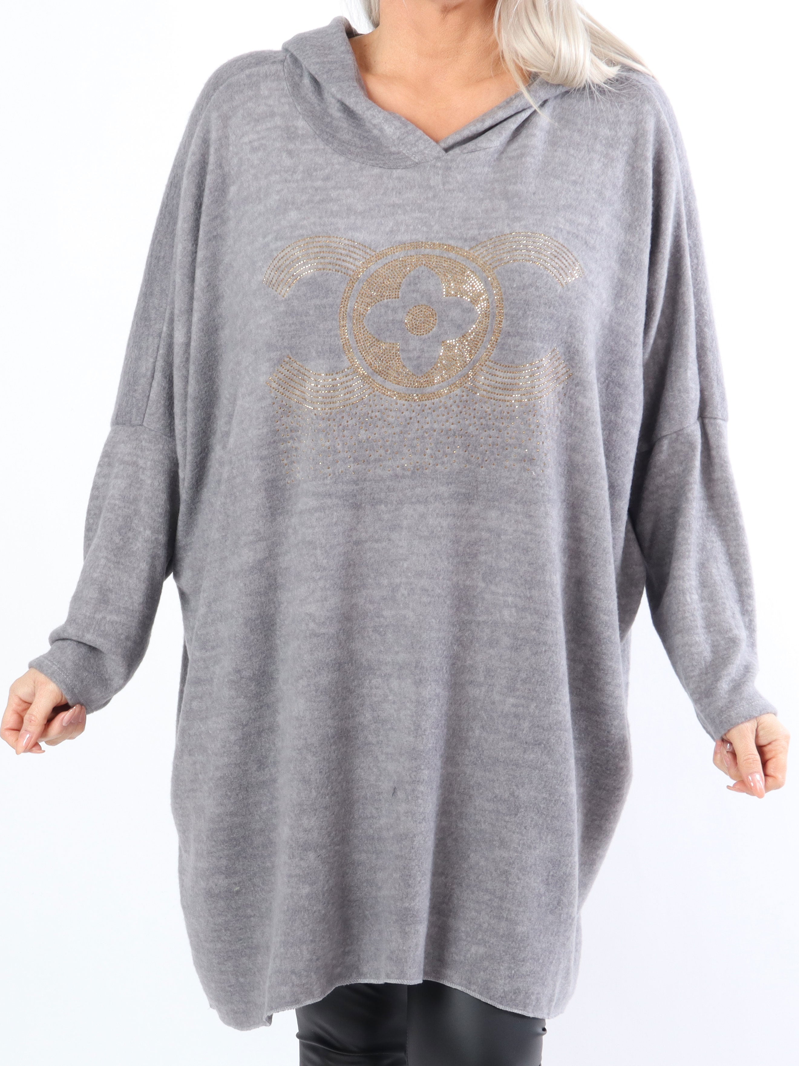 Lilje - Mjuk plus size blus i viskos