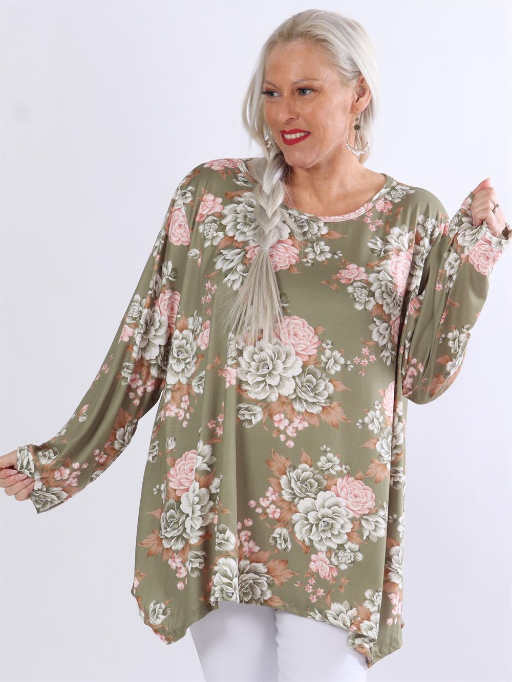 Lois - Mjuk blus med tryck