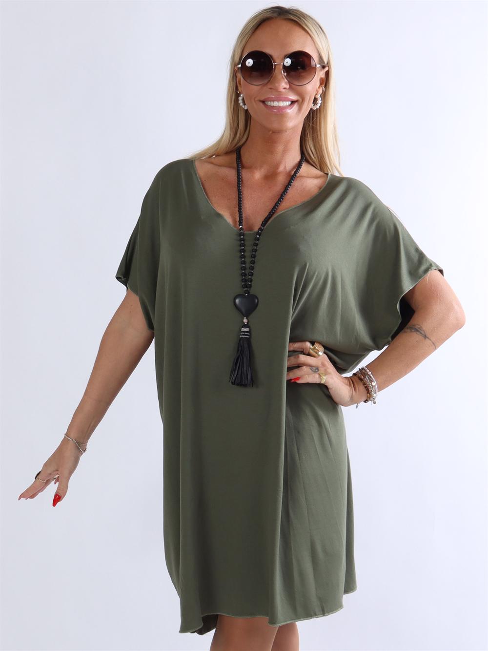 Mali - Enkel t-shirt klänning