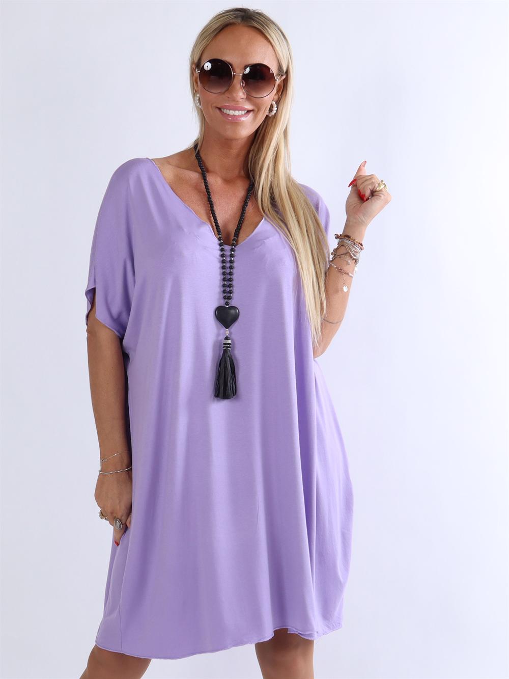 Mali - Enkel t-shirt klänning