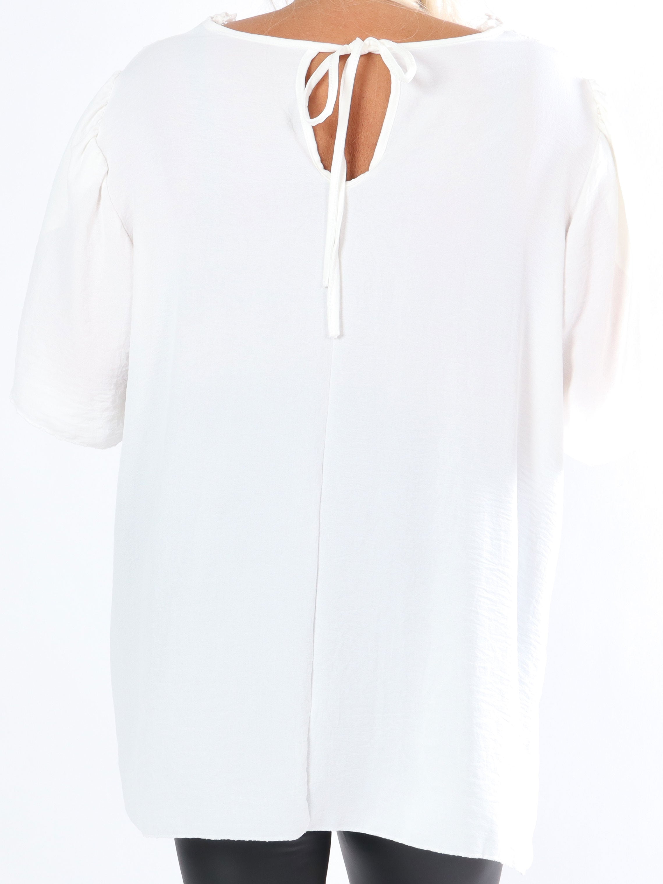 Malle - Fin plus size tunika med spets