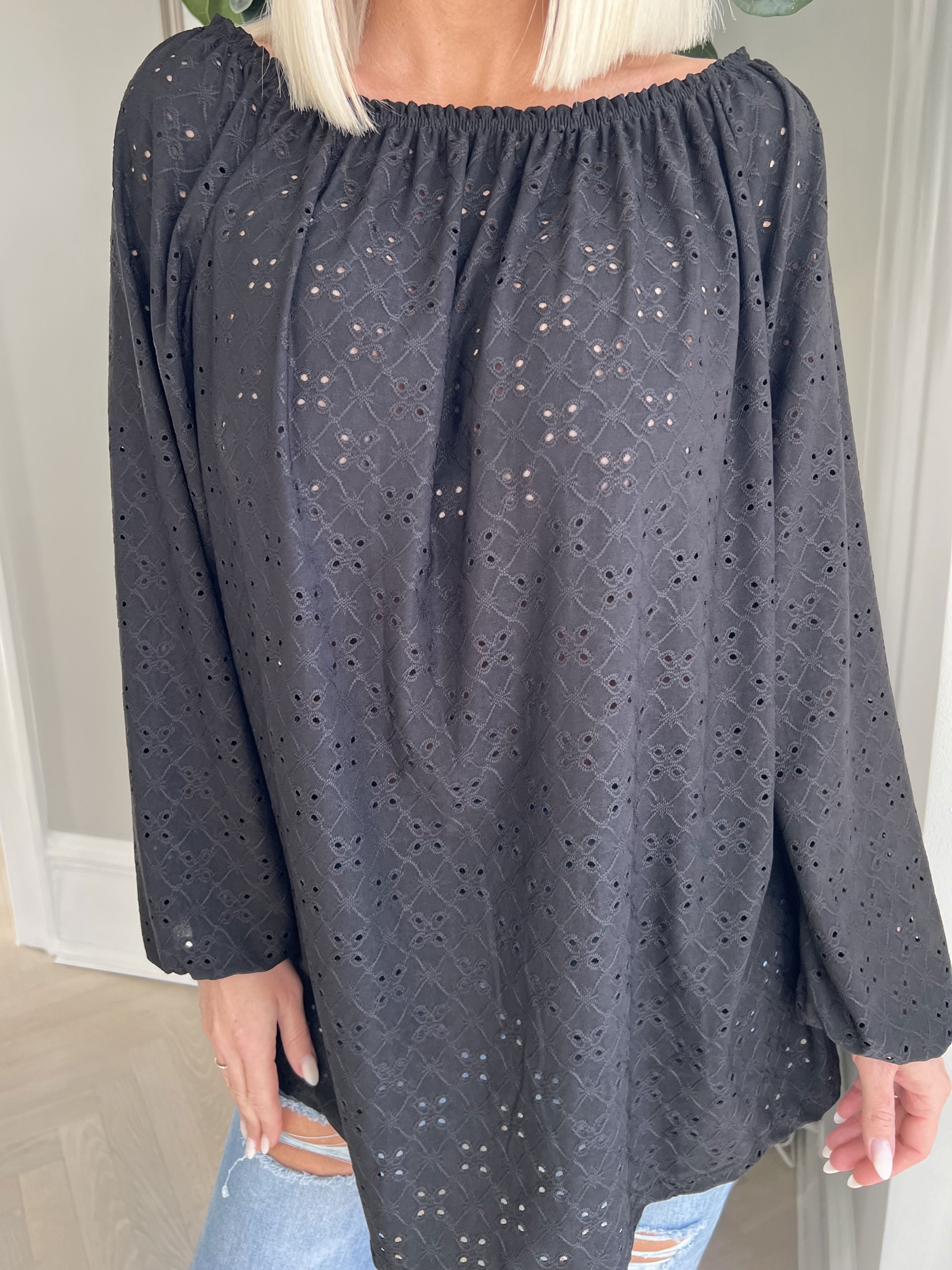 Mimi - Söt mjuk tunika med broderier