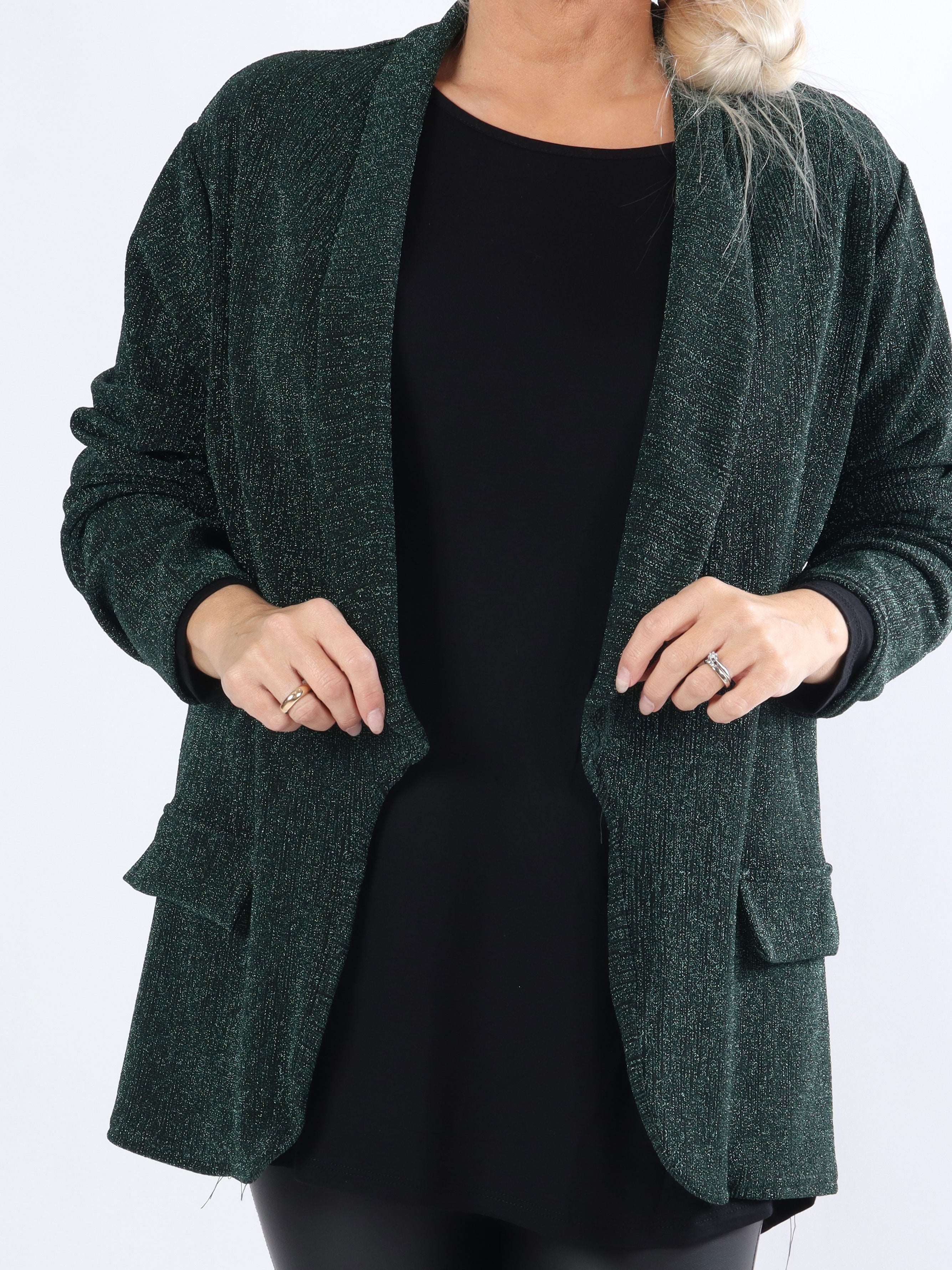 Misa - Lätt kavaj i glimmertyg