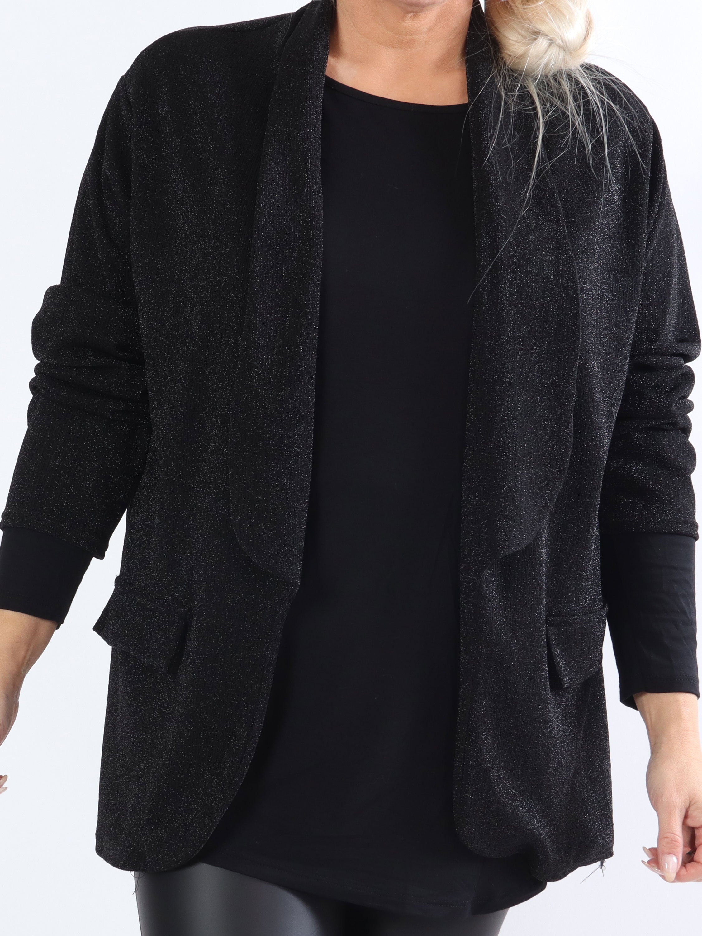 Misa - Lätt kavaj i glimmertyg