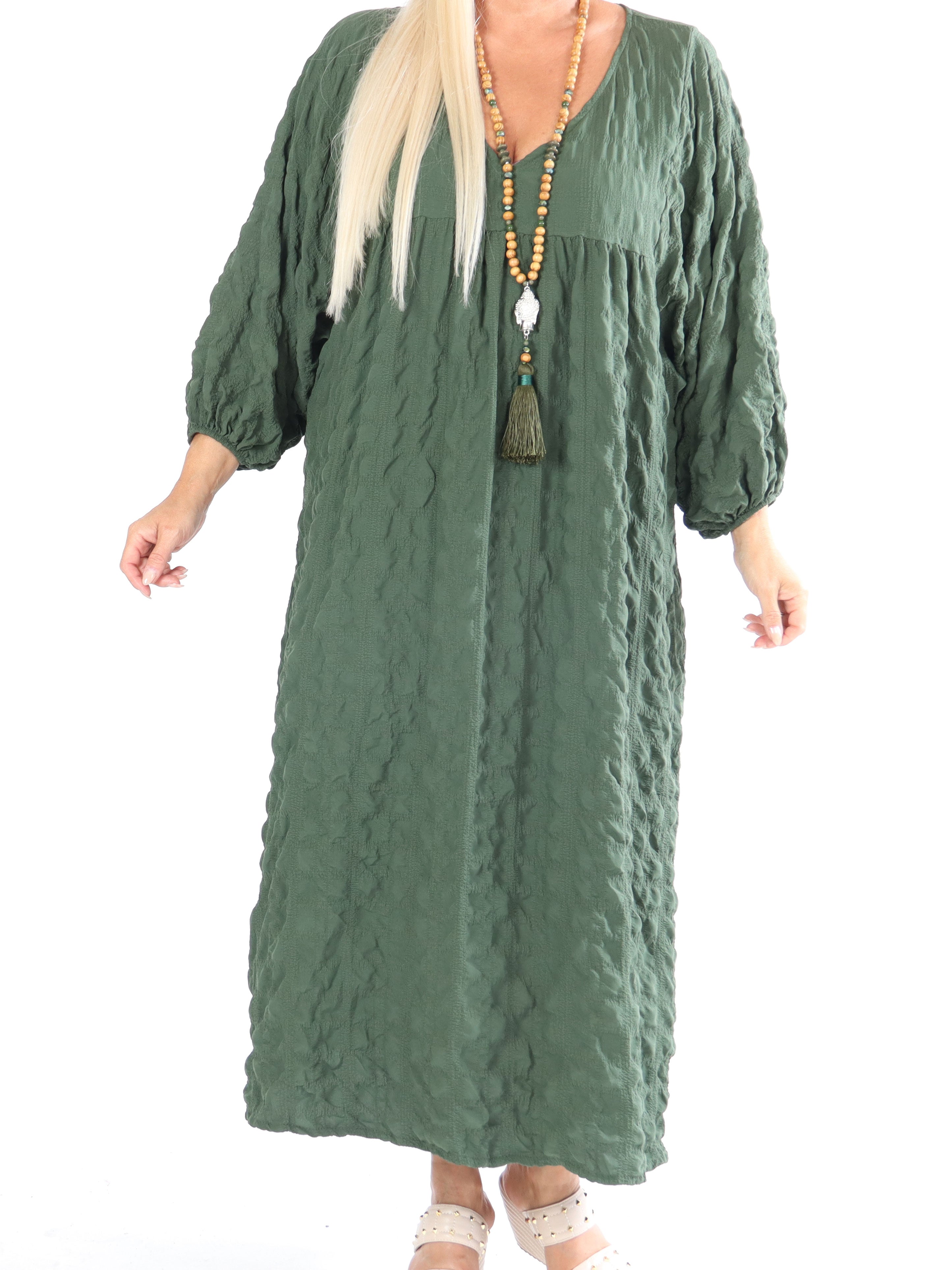 My - Söt plus size klänning i babydoll form