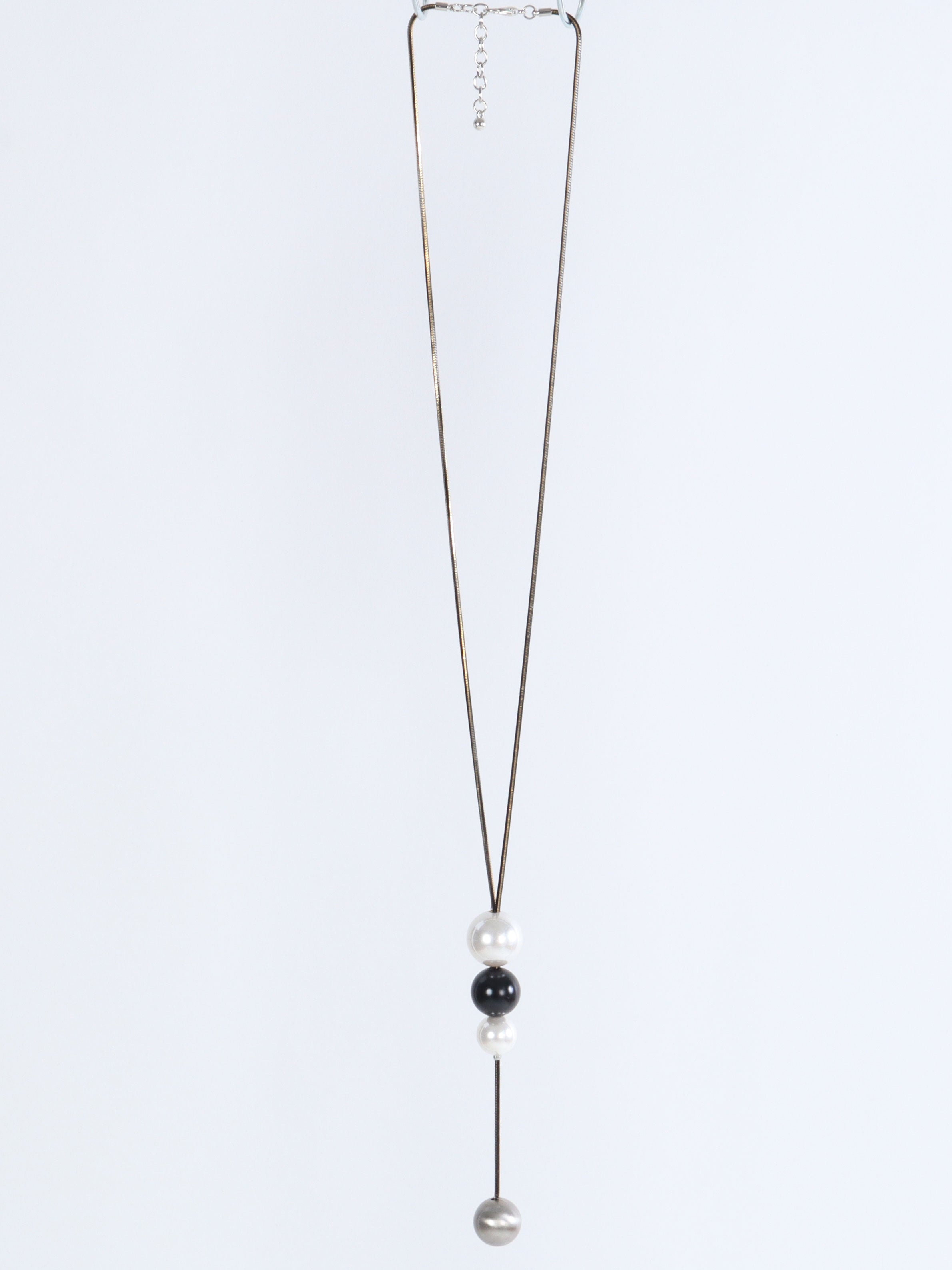 Nekane - Fin kedja med 4 stora pärlor
