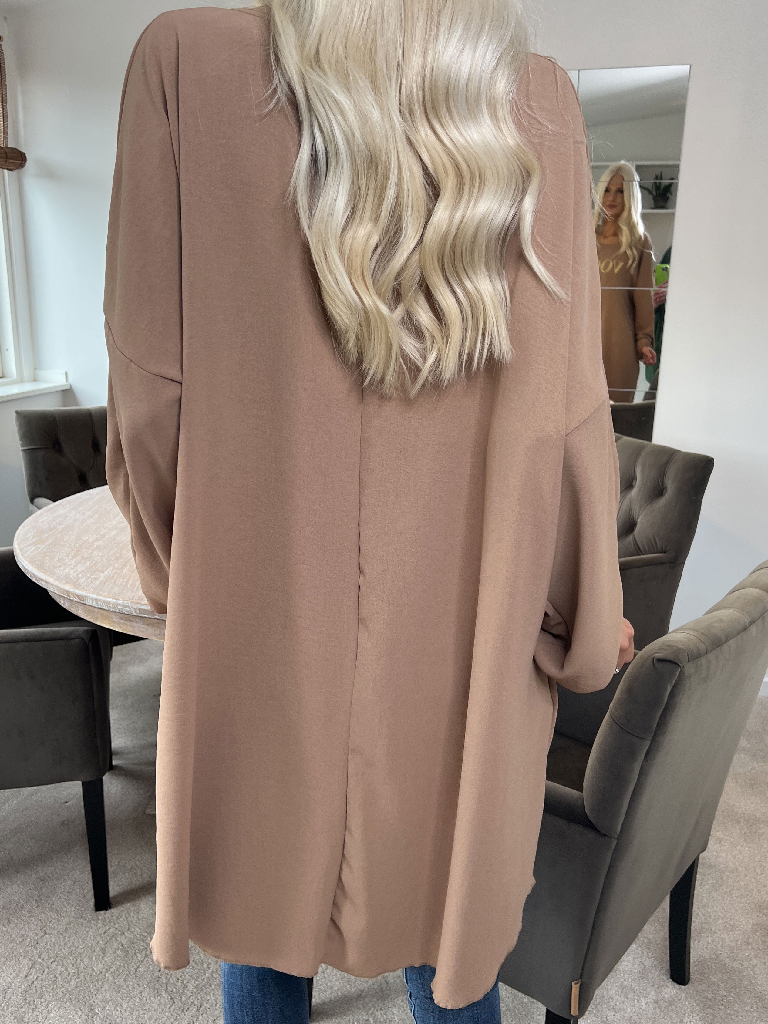 Nella - Cool klänning med skrift - Army