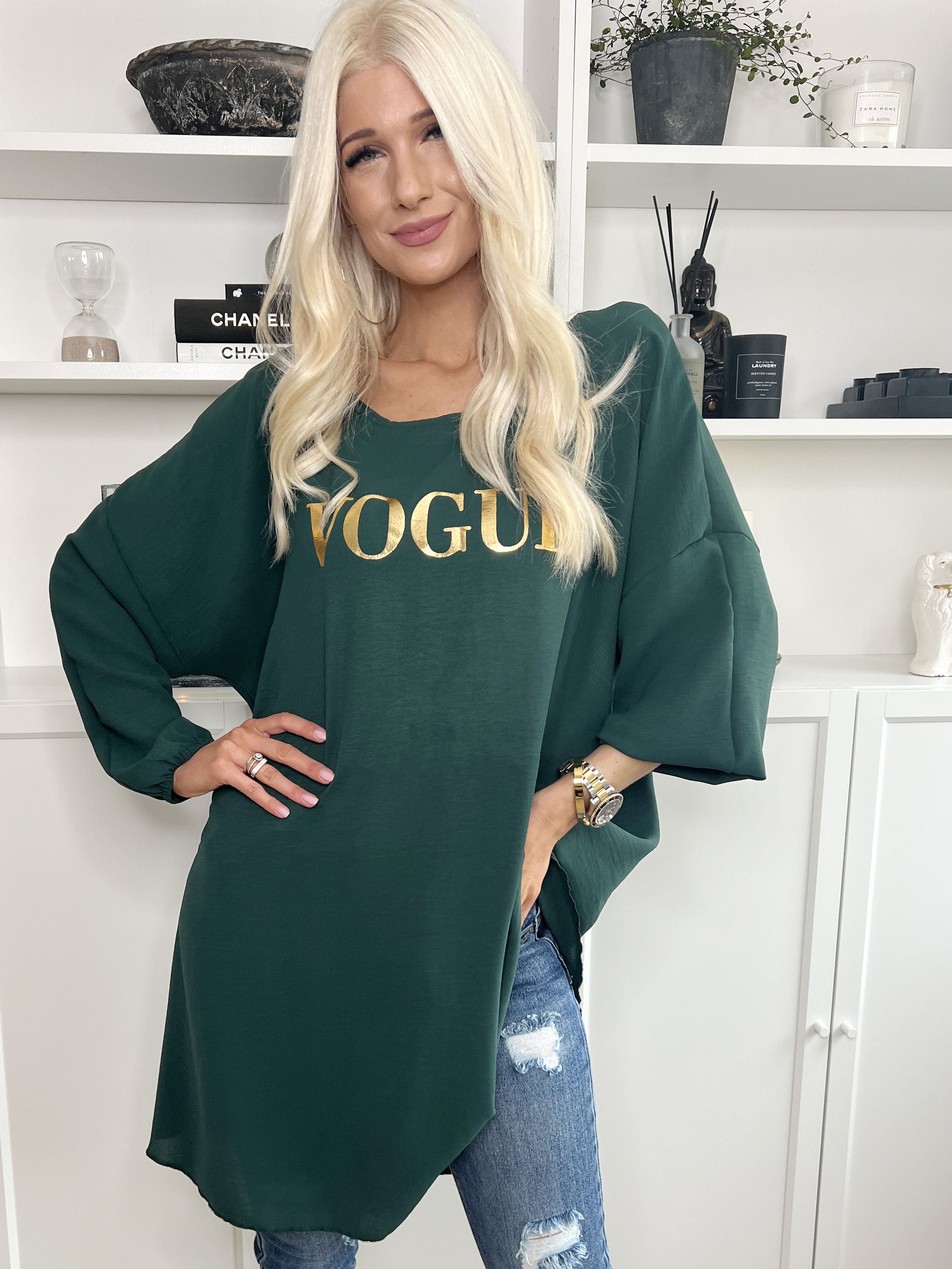 Nella - Cool klänning med skrift