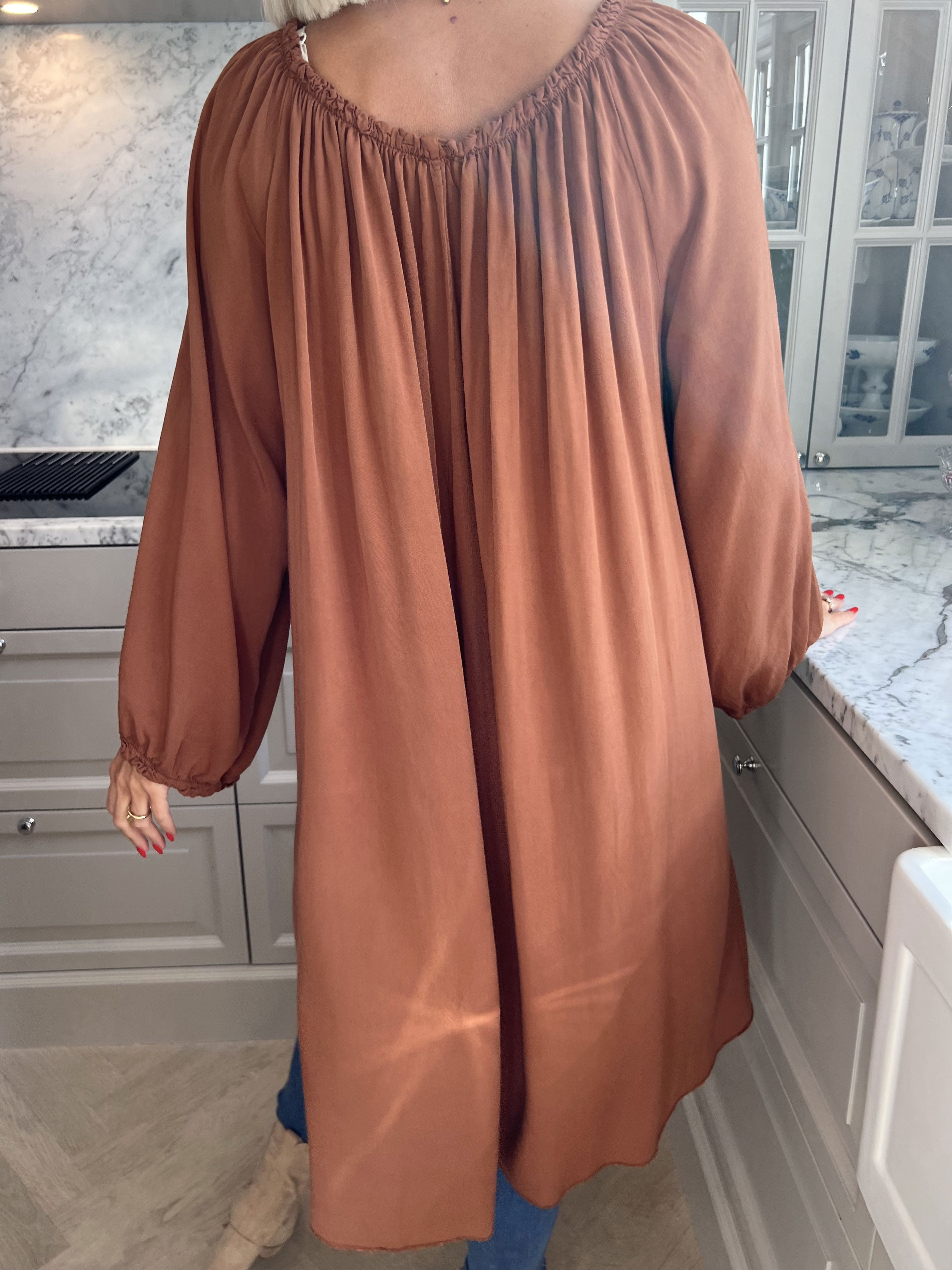 Nicole - Tunikaklänning med band