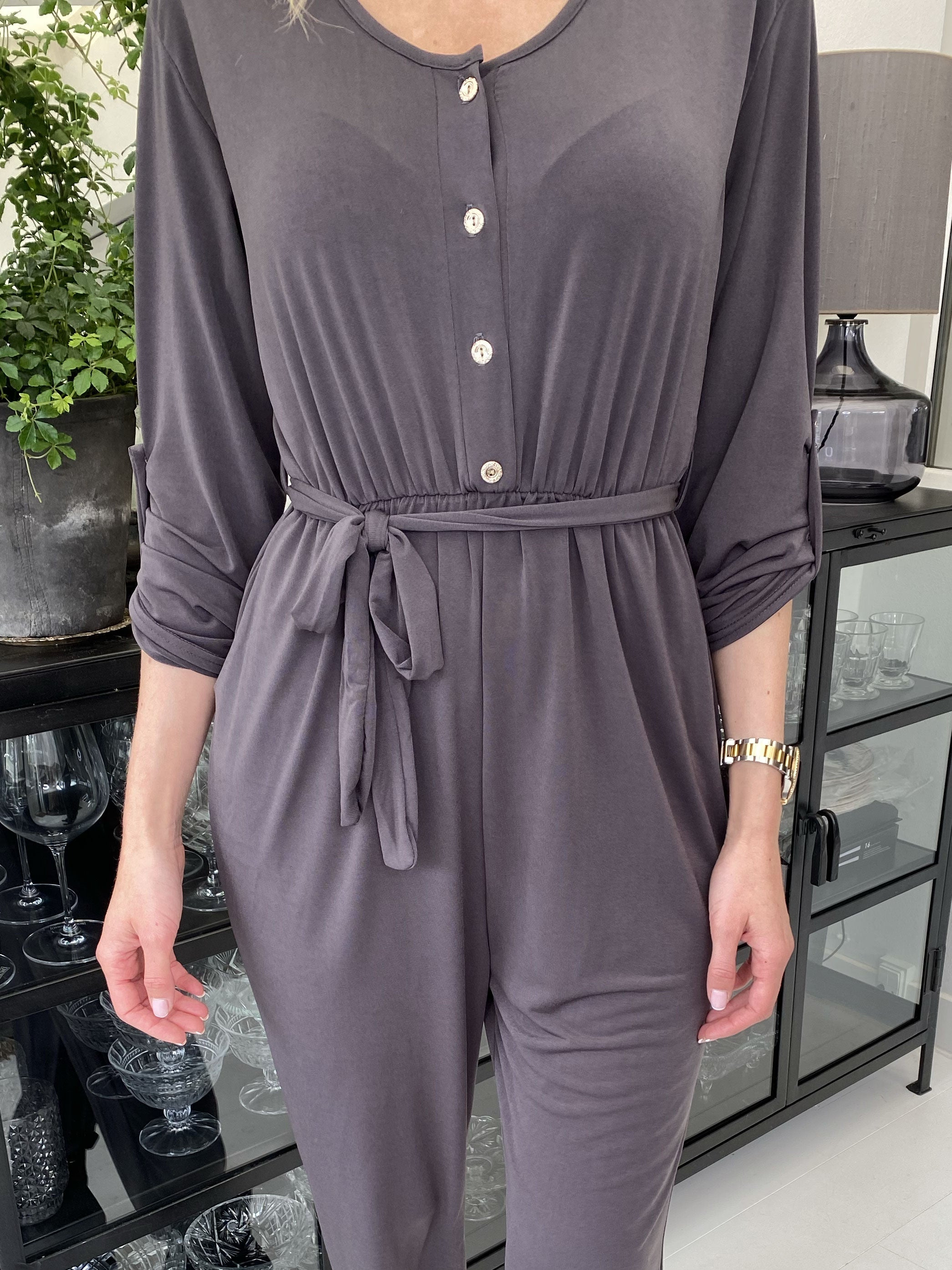 Pamy - Supermjuk och stretchig jumpsuit - Black