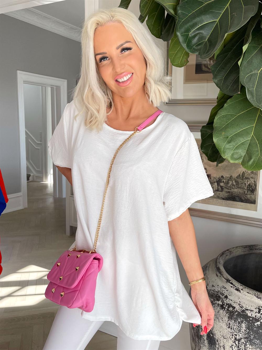 Piana - Blus med kort ärm