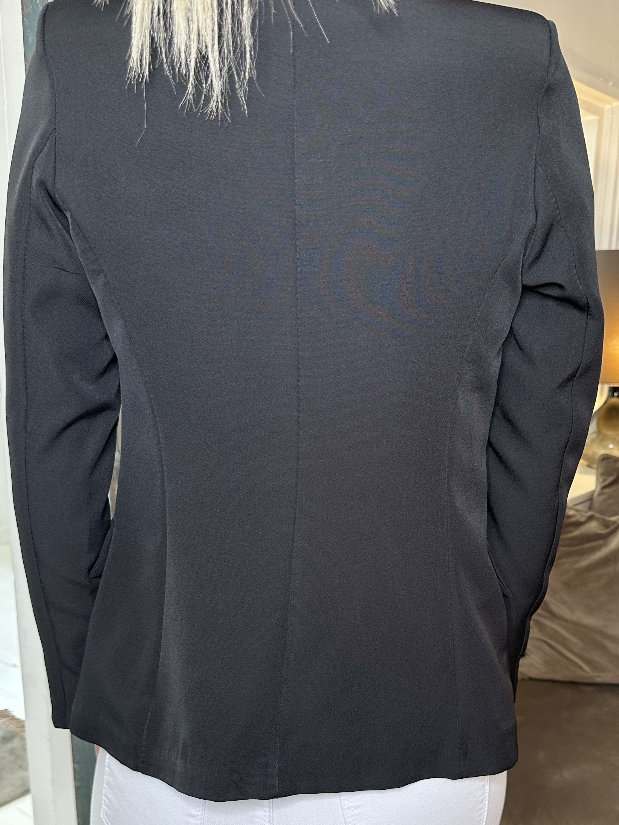 Queen - Lättviktig kavaj med knäppning - Pink