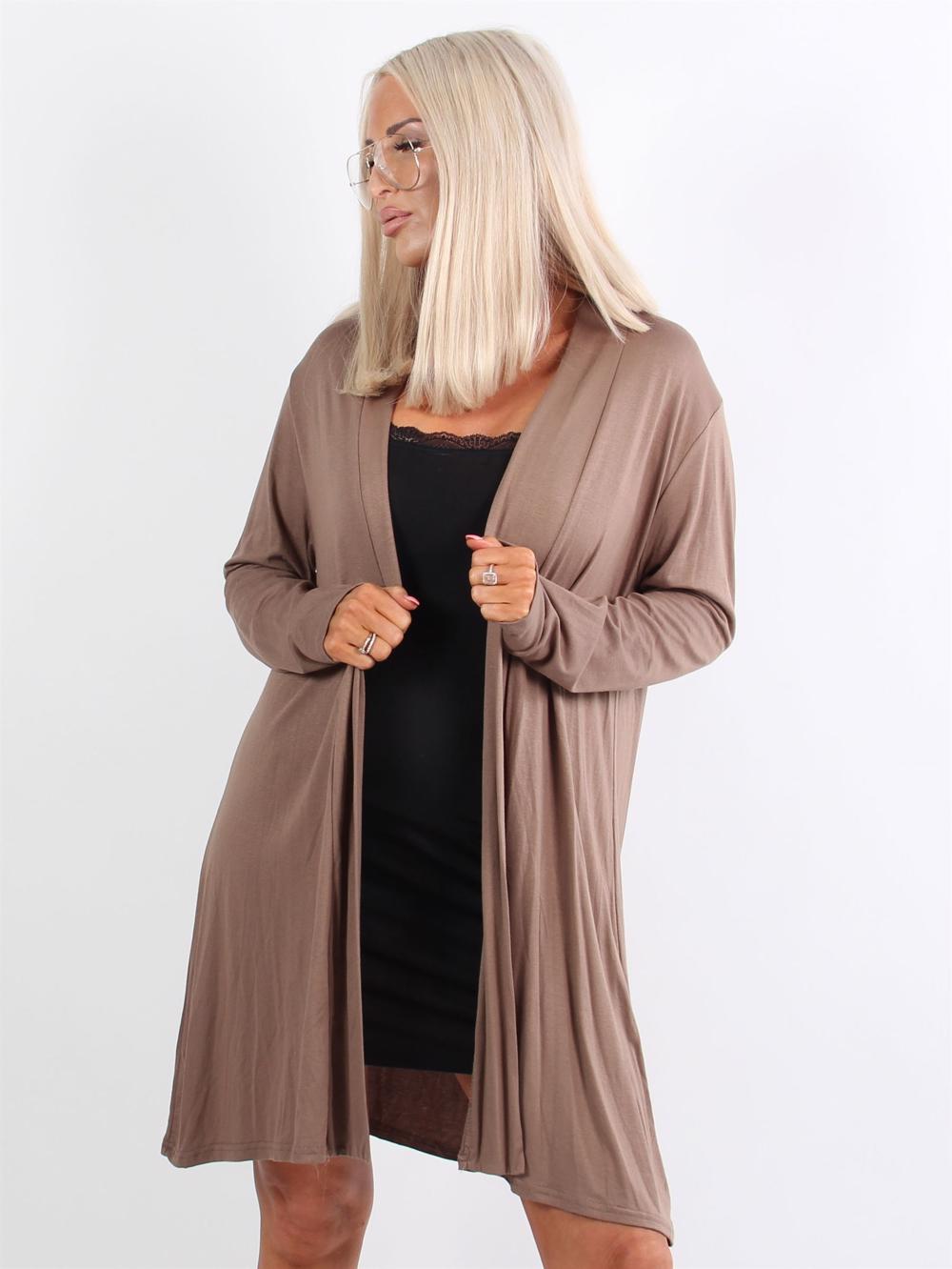 Rosa - Basic kofta i jerseytyg