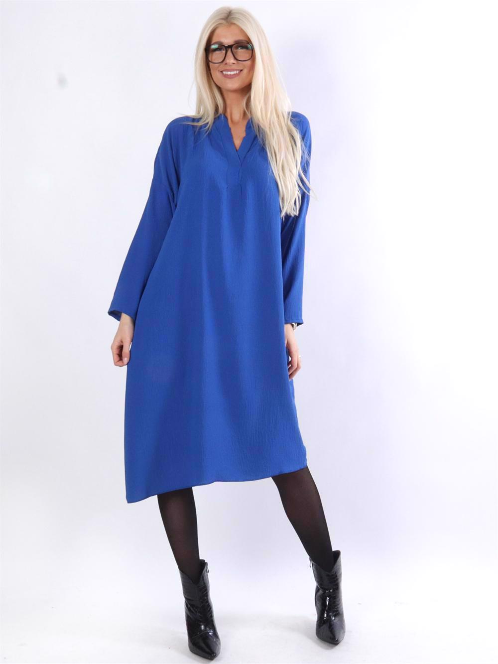 Safira - Skjortklänning i lös passform