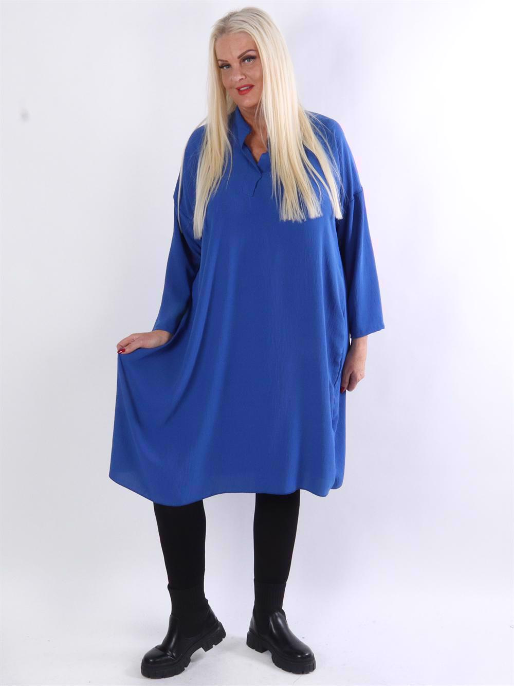 Safira - Skjortklänning i lös passform