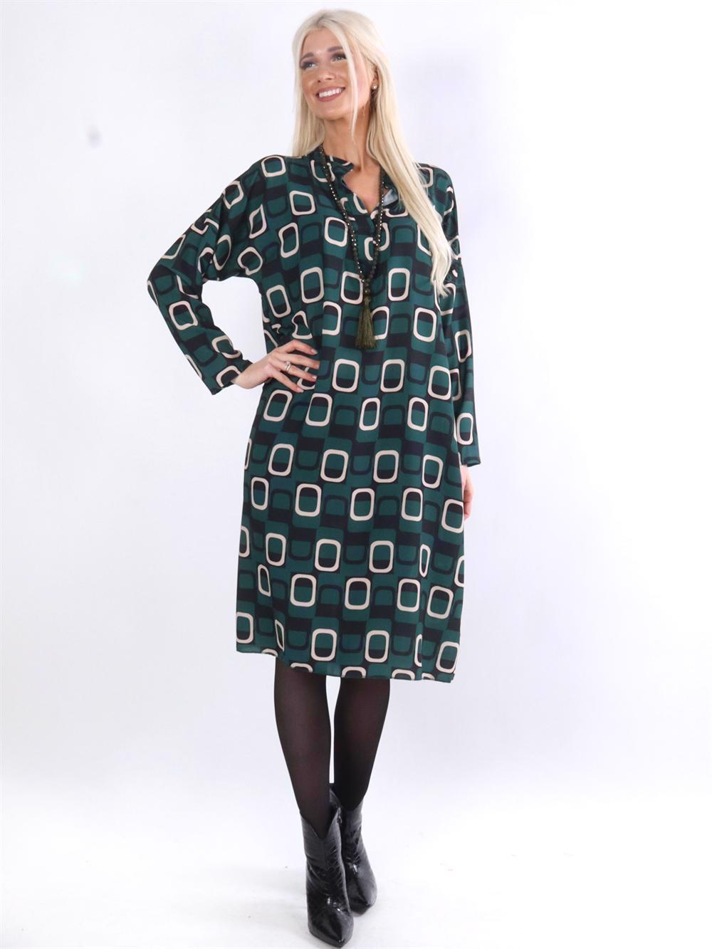 Safira - Skjortklänning i lös passform