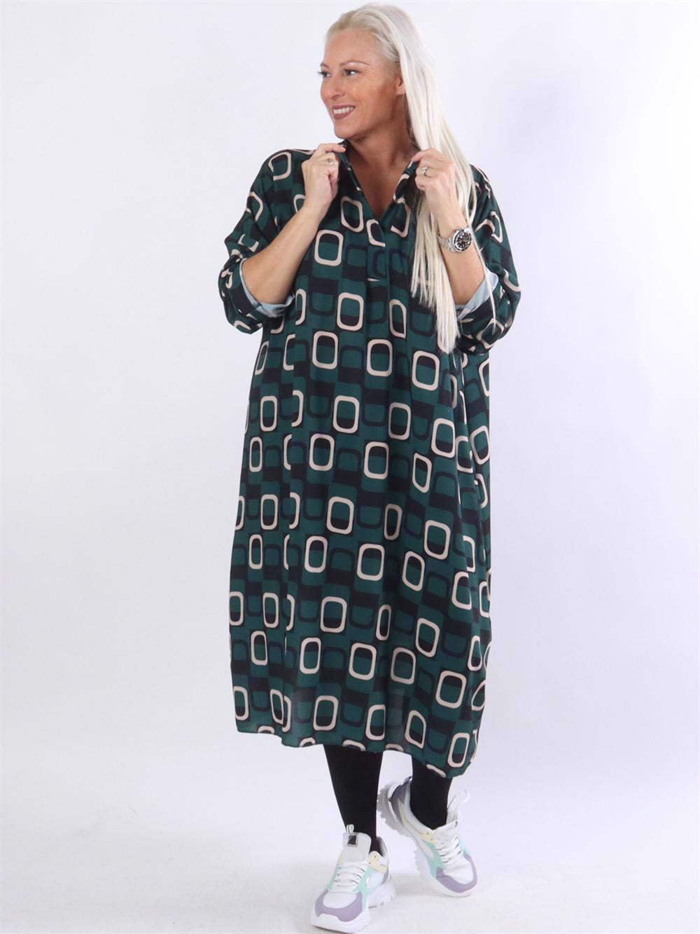 Safira - Skjortklänning i lös passform