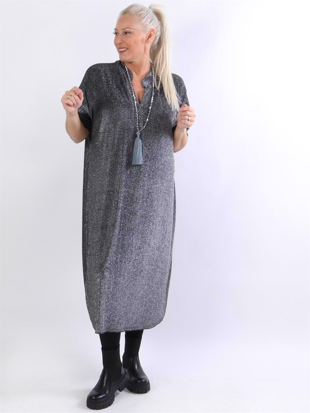 Safira - Skjortklänning i lös passform