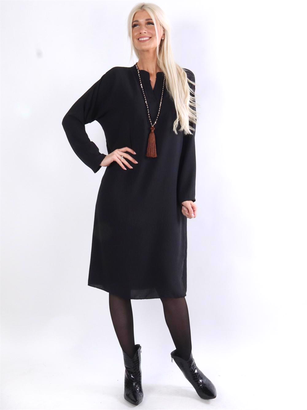 Safira - Skjortklänning i lös passform