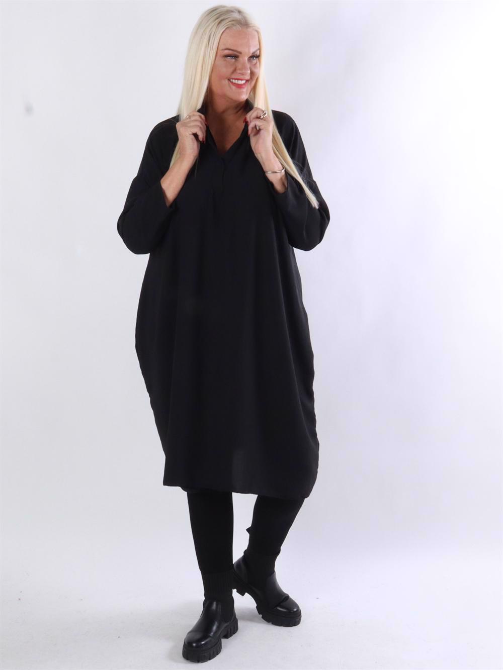 Safira - Skjortklänning i lös passform