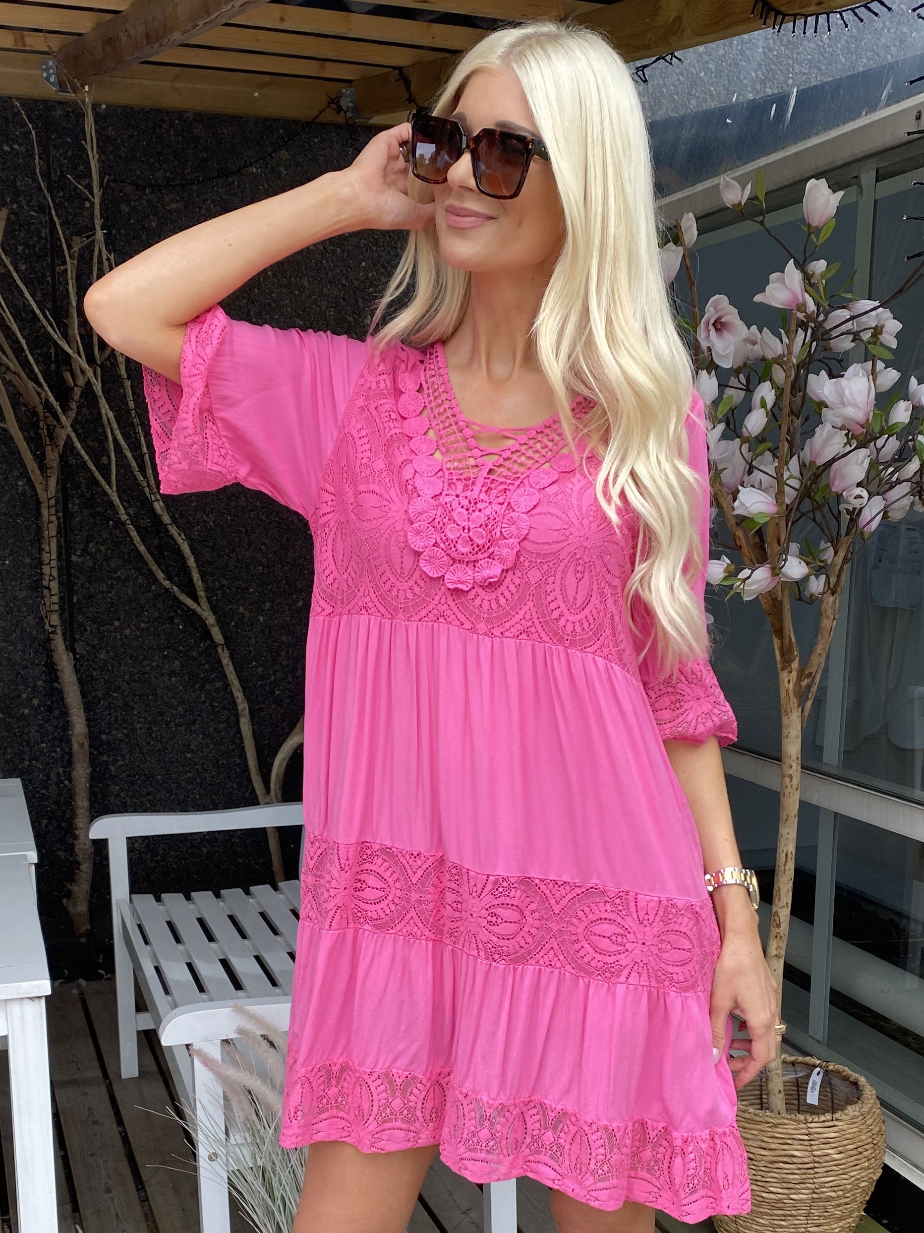 Sasia - Sommarklänning med spets