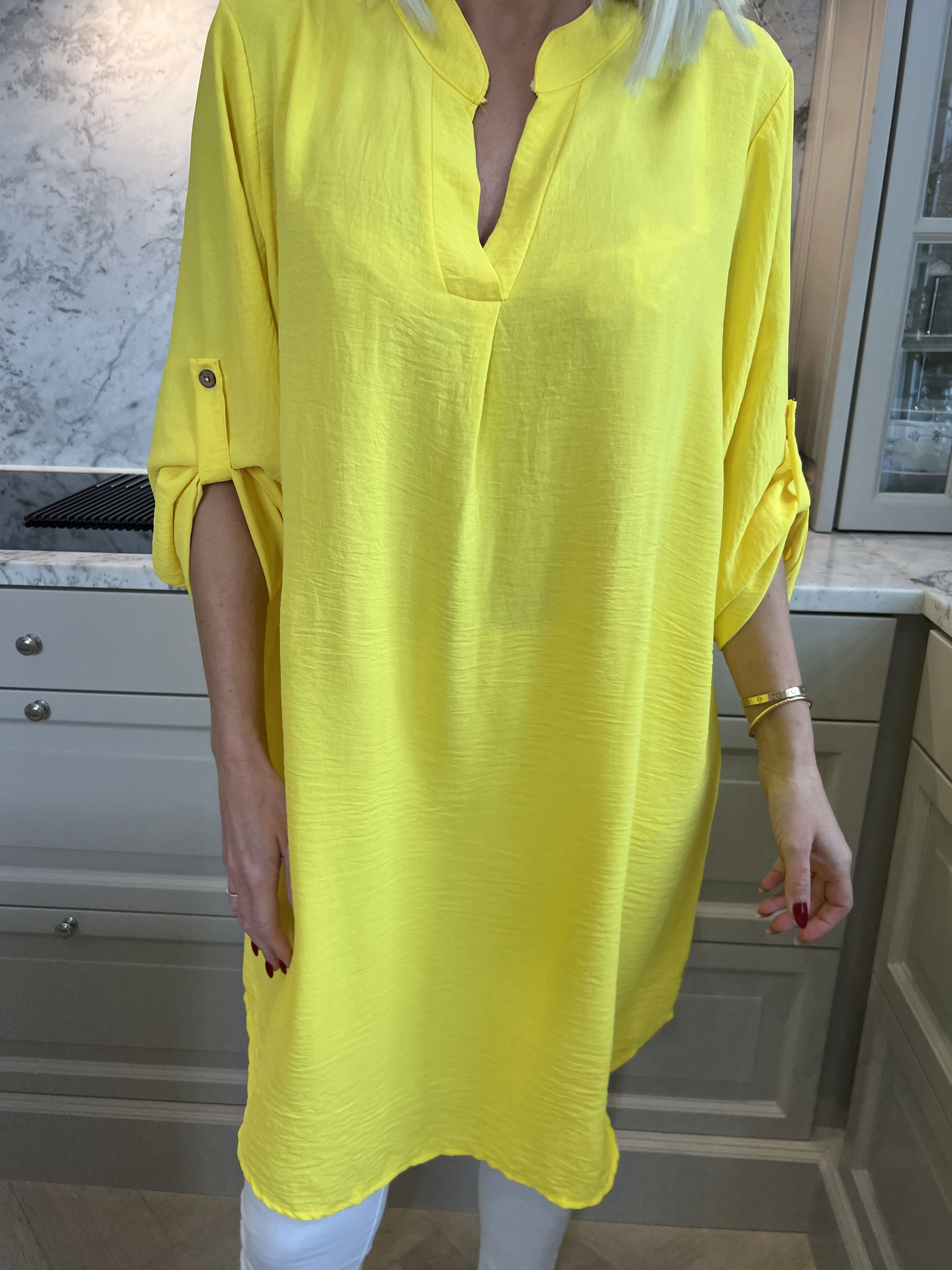 Vanesa Dress - Lätt och luftig klänning i enfärgade färger