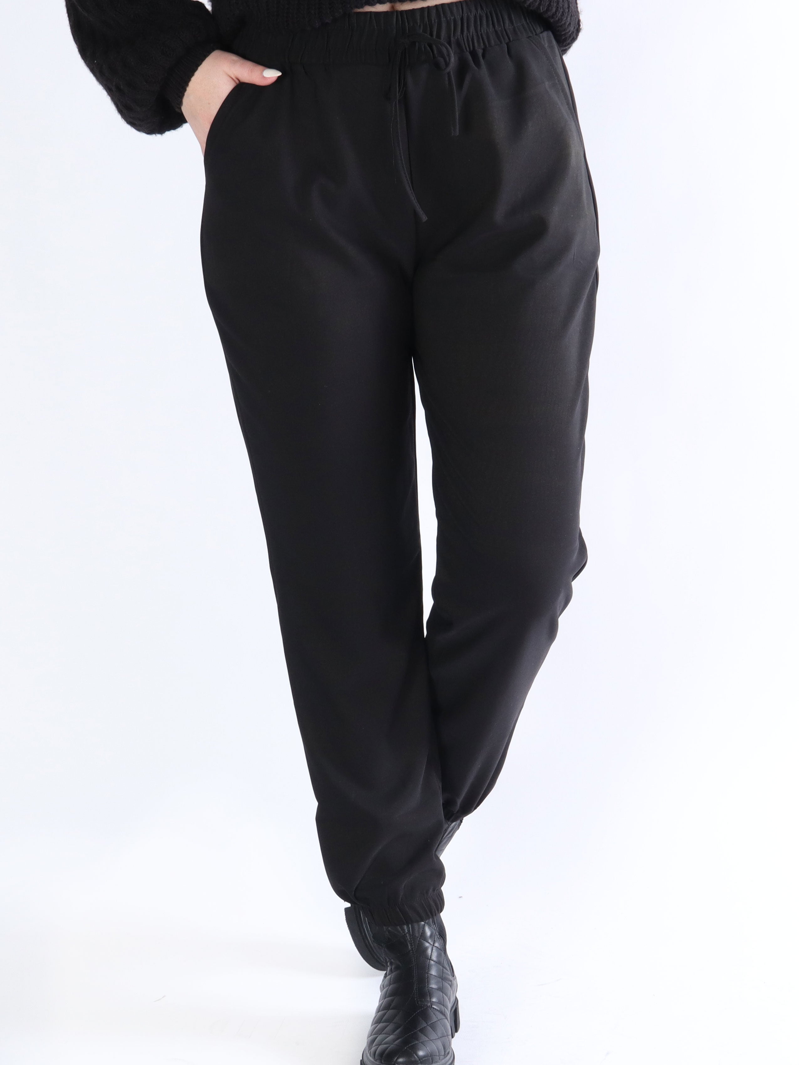 Hadiya - Byxor med elastisk kant