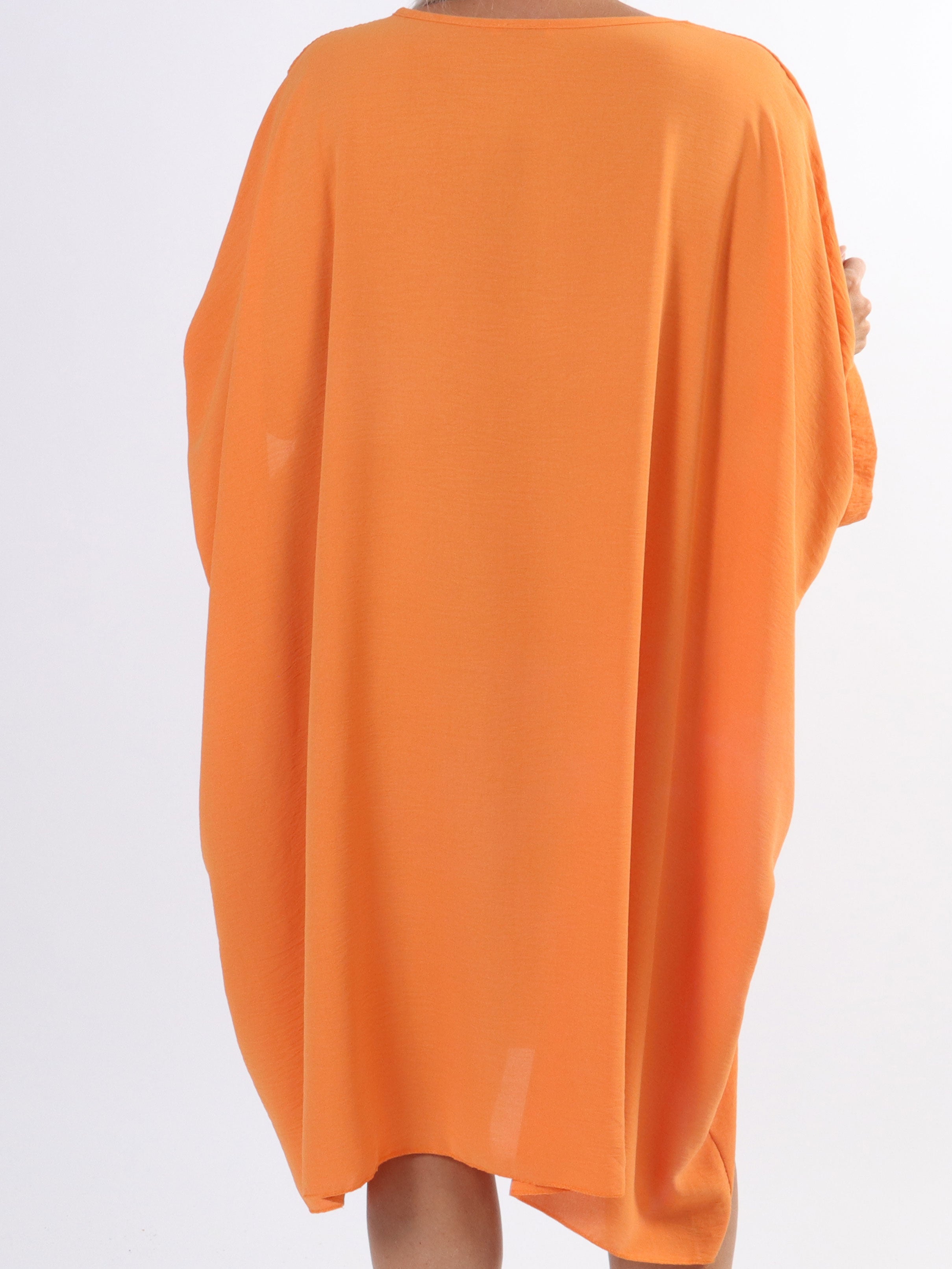 Hope - Oversize klänning i plus size med motiv