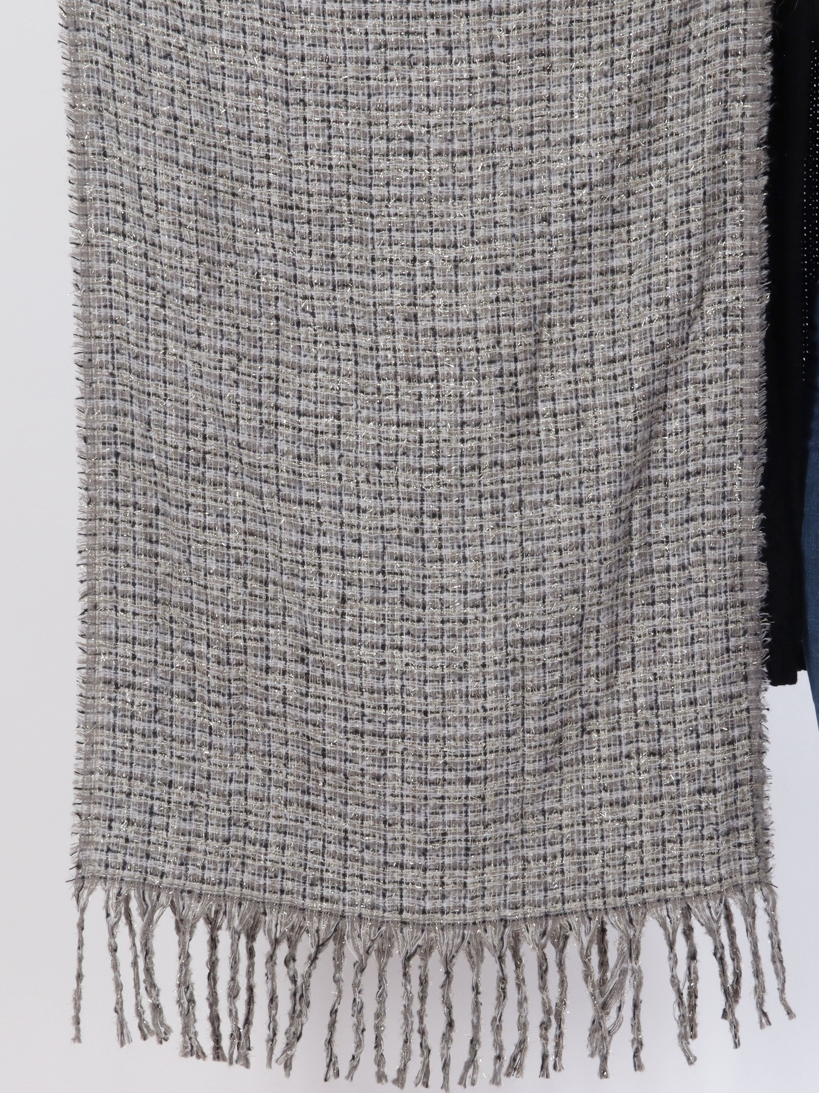 Karlie - Mjuk halsduk med glimmertrådar