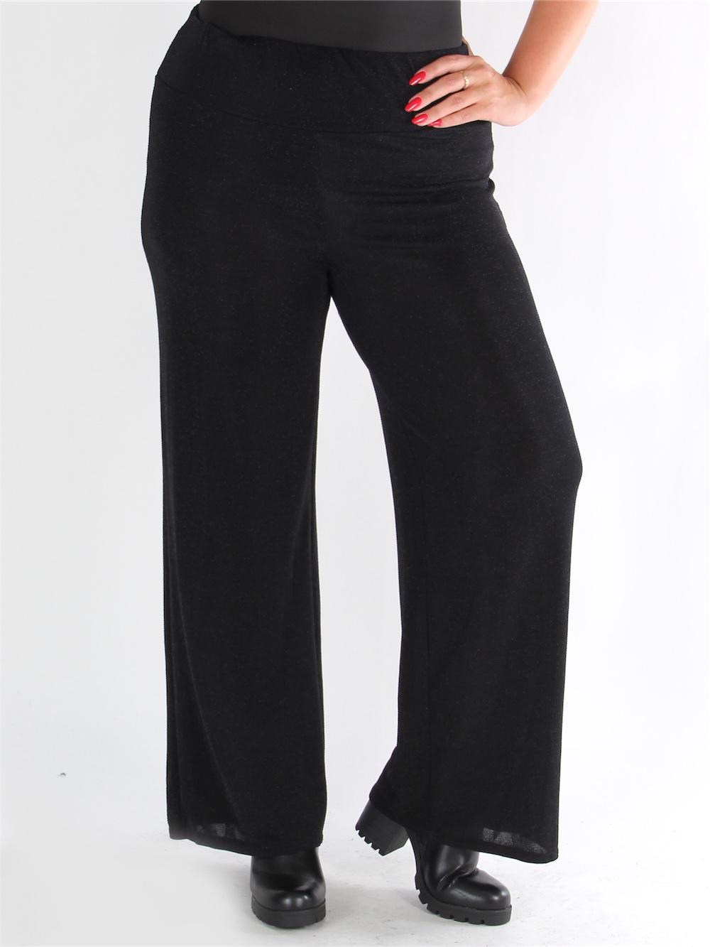 Neel - Byxor med lös passform och elastisk kant