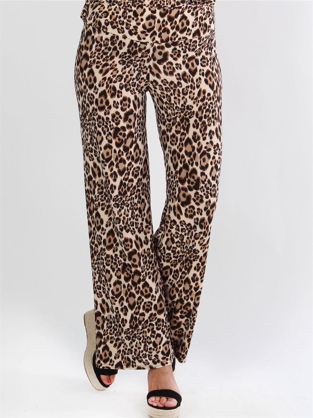 Neel - Byxor med lös passform och elastisk kant