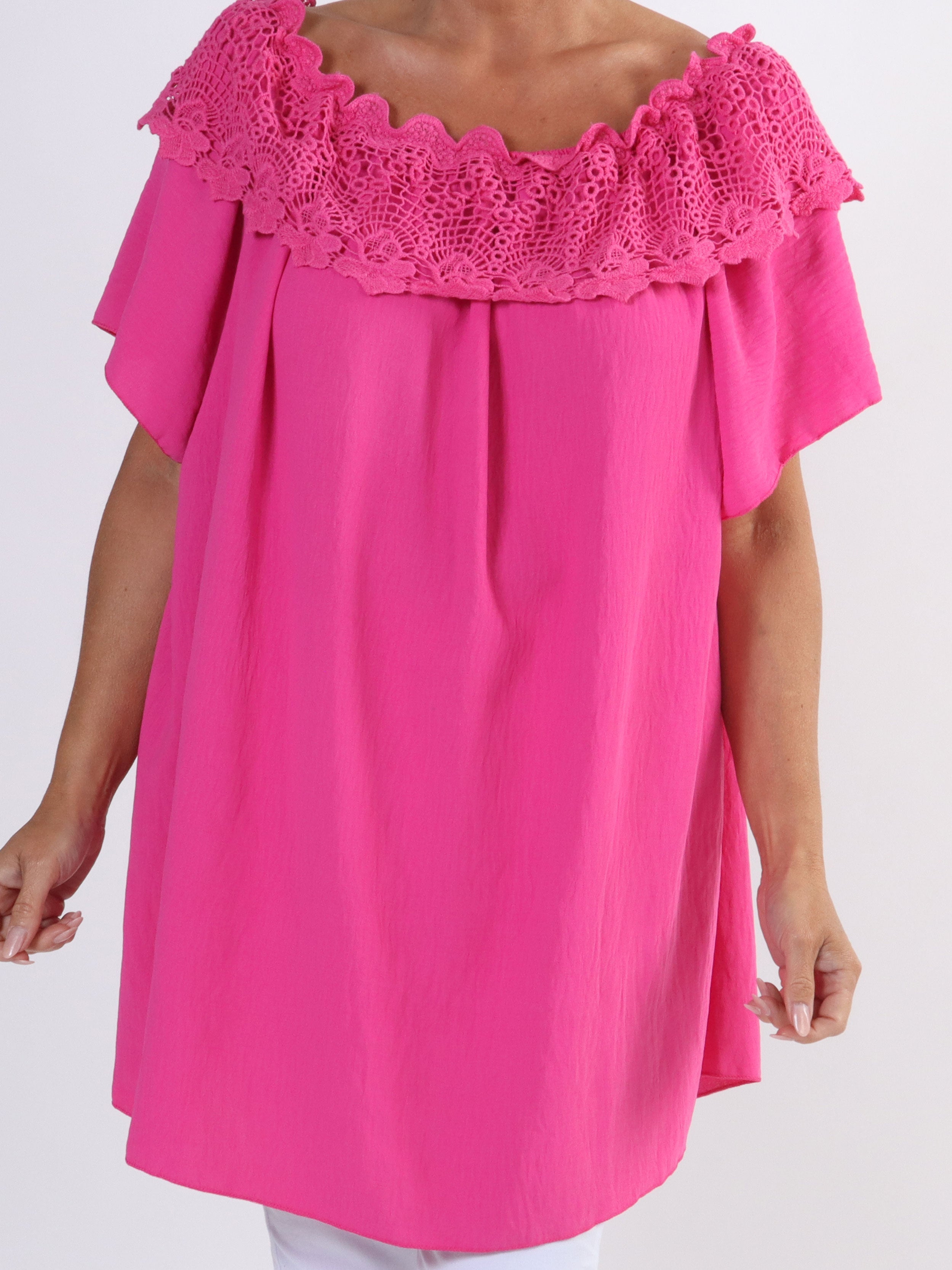 Sydney - Söt tunika i plus size med broderier